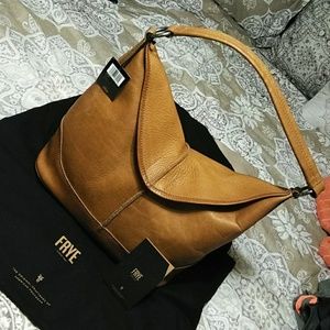 New Frye shoulder and handbag